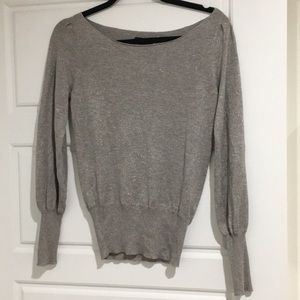 Thin boatneck alice and olivia sweater. size S